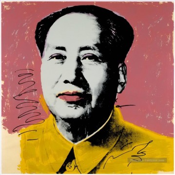 Mao Tse Tung Andy Warhol Pinturas al óleo